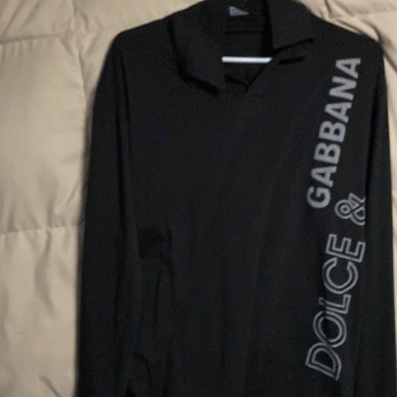 Dolce&Gabbana(Copy)Long Sleeve Collared TShirt - Picture 3 of 3